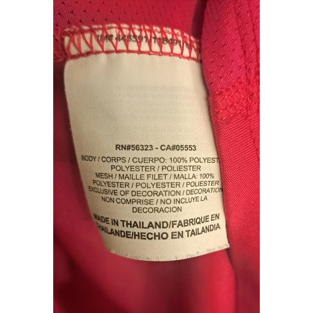 Nike Dri-Fit Vented‎ Short Sleeve T-Shirt Women's Size Medium Pink